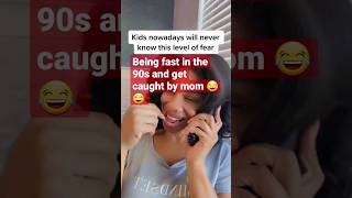 When mom catches you being fast in the 90s #suscribe #funny #comment #fypシ #bruh