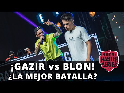¿LA MEJOR BATALLA DE FMS? ¡GAZIR vs BLON! ¡DELIRIO DE INGENIO! - FMS ESPAÑA J2 2020
