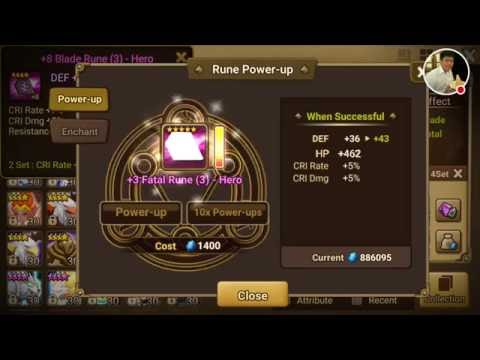 SW KasperxP - Review Account #02 Remove Junk Runes for Da☆Dr.HanCryS [Free Rune Removal Day]