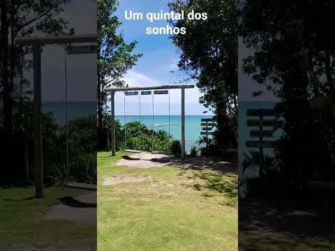 Um quintal dos sonhos😍 #mirante #bahia #praia #brasil #ferias #viajando #espelho #caraiva