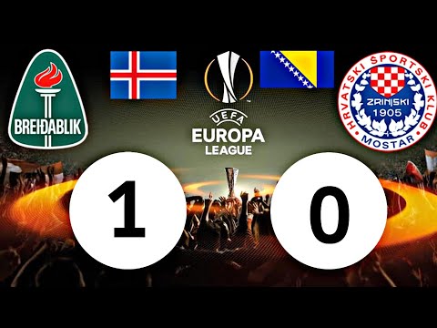 Breidablik 1-0 Zrinjski | EUROPA LEAGUE 2023-2024