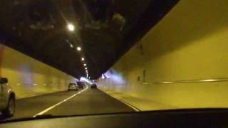 preview picture of video 'BMW 840ci Sport driving through the Hindhead Tunnel on opening day'