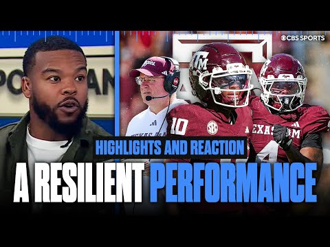 No. 3 Texas A&M avoids upset vs South Carolina after HUGE 2nd-half surge | Highlights & Reaction