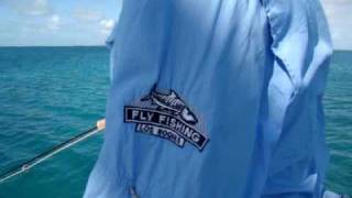 preview picture of video 'fly fishing los roques / casting skills'