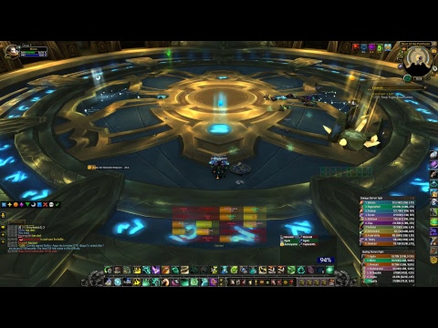 WOW Heal Monk Antorus, the Burning Throne Argus Mythic Progress