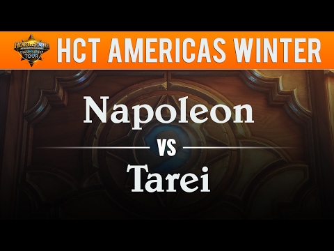 Napoleon vs Tarei - Hearthstone Championship Tour Americas 2017:  Round 2