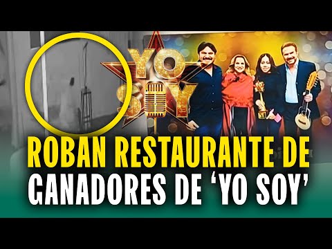 Roban objetos de valor en restaurante de los ganadores de 'Yo soy': Así se llevaron todo