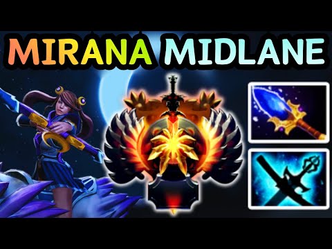 🔥 MIRANA MID SPELL DAMAGE META ?! | DOTA 2 GAMEPLAY 🔥