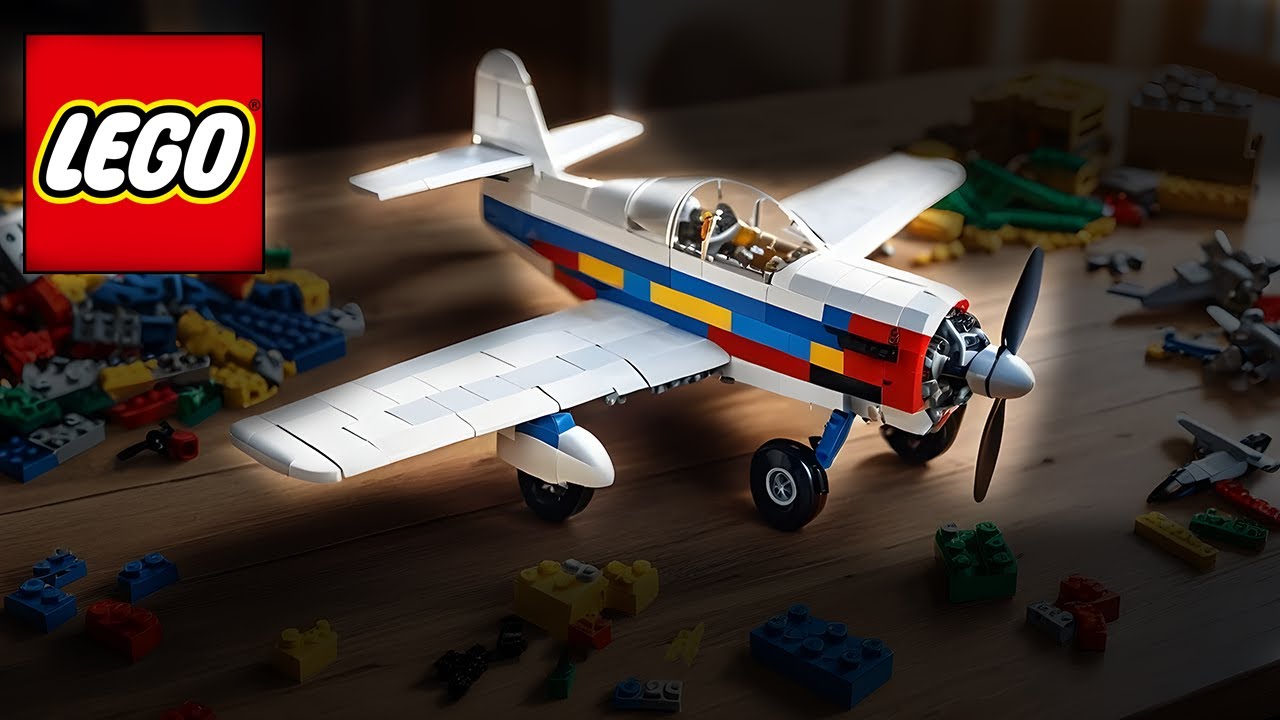 How to Build a LEGO Airplane for Free Step by Step Guide!