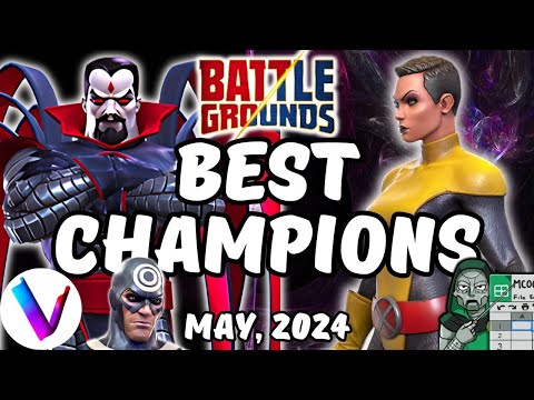 Best Champions for Battlegrounds Ranks & Tier List - May 2024 - MCoC Negasonic, Sinister, NTW