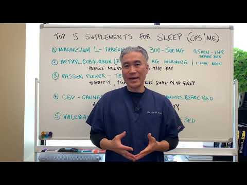 SLEEP My Top 5 Supplements CFS ME