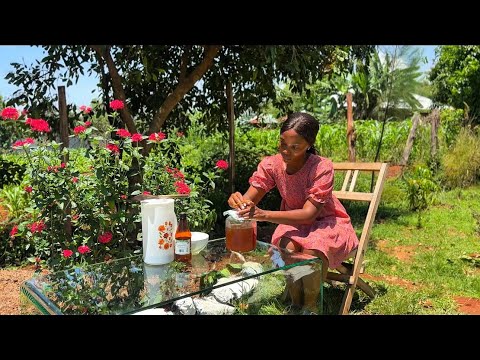 How to Make The Easiest Homemade Kombucha | Kenyan Countryside 🏡