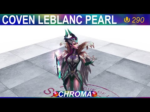 Coven LeBlanc Pearl Chroma 2020 - League Of Legends