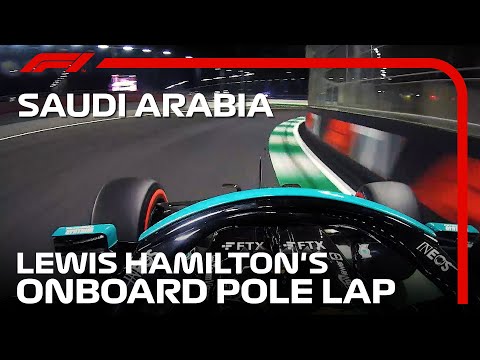 Lewis Hamilton's Pole Lap | 2021 Saudi Arabian Grand Prix | Pirelli