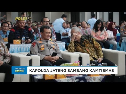 KAPOLDA JATENG SAMBANG KAMTIBMAS KE KLATEN