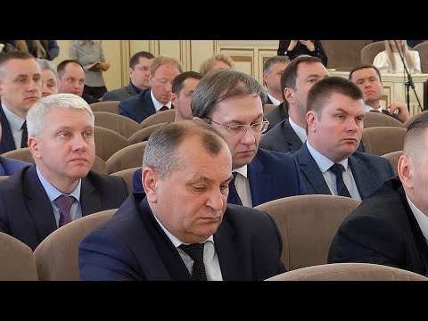 Подведены итоги по социально-экономическому развитию региона видео