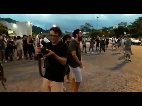 O fracasso do ato da direita contra palestra de Boulos em Santa Catarina