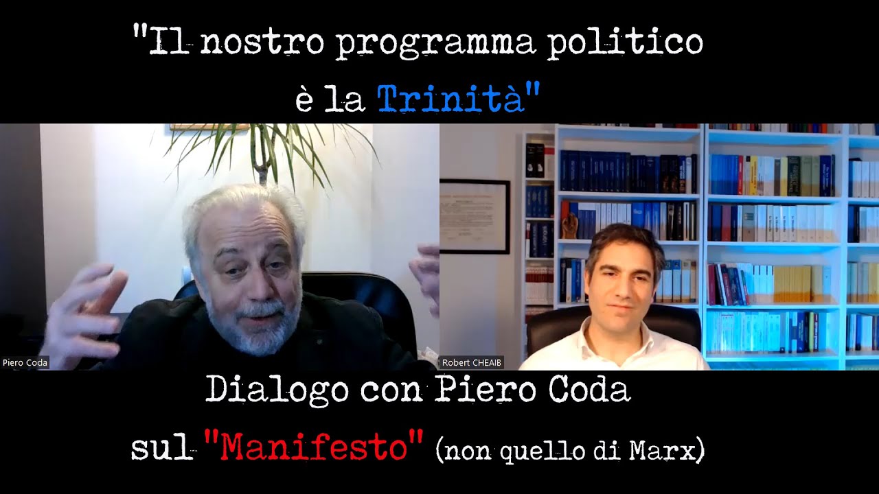Il teologo Piero Coda: l'ontologia trinitaria ha qualcosa da dire anche a un ateo