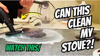 NO SCRUBBING! This Steam Cleaner & Natural Cleaning Paste Did All The Work in 2 MIN! #cleaninghacks