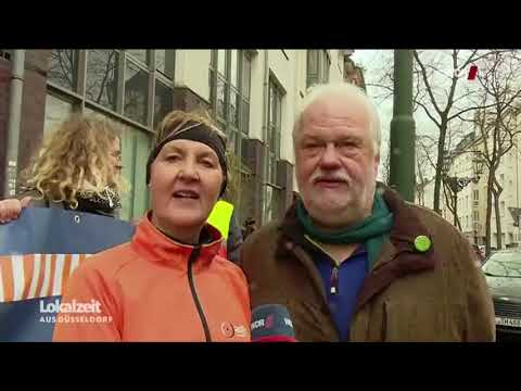 Pop Up Bikelane - Bilker Kirche - Lokalzeit aus Düsseldorf 2020-03-09