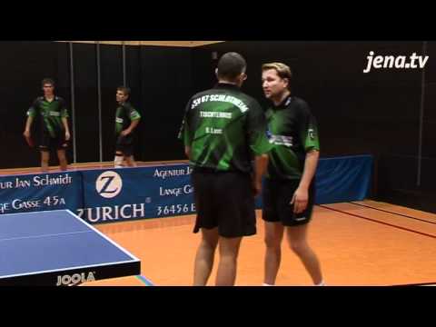 Tischtennis: In der Oberliga siegte der SV Schott Jena klar gegen Schlotheim