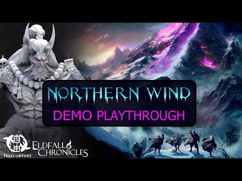 Full Demo Quest Playthrough - Eldfall Chronicles: Northern Wind Gameplay