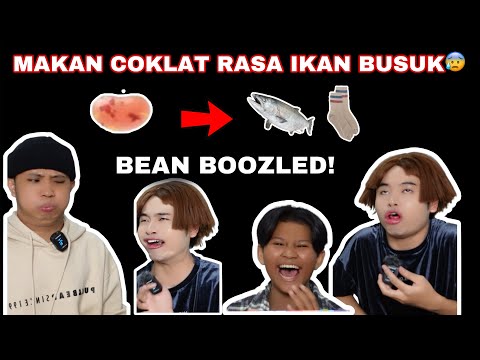 KAMI MAKAN GULA2 RASA STOKIN DAN IKAN BUSUK😭| MEMANG BUSUK😭| BEAN BOOZLED!