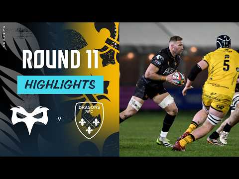 Ospreys v Dragons RFC | Highlights | Round 11 | URC 2025/26