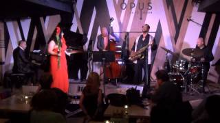 Hanka G (Hanka Gregusova) jazz band ft. Eric Wyatt in Opus Jazz Club Budapest - Angel Eyes & A-Train