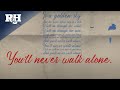 "You'll Never Walk Alone" | From Rodgers & Hammerstein's CAROUSEL (Official Lyric Video)