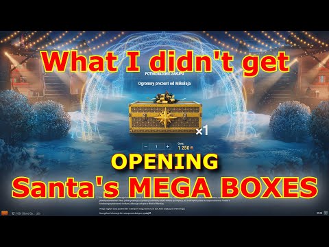 Opening 10 Santa's MEGA Containers | World of Warships