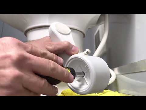 Dometic 320 porcelain elongated toilet