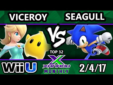 S@X Feb Monthly - MM | Viceroy (Rosalina) Vs. Inc | Seagull Joe (Sonic) SSB4 - Smash 4 - Smash wii U