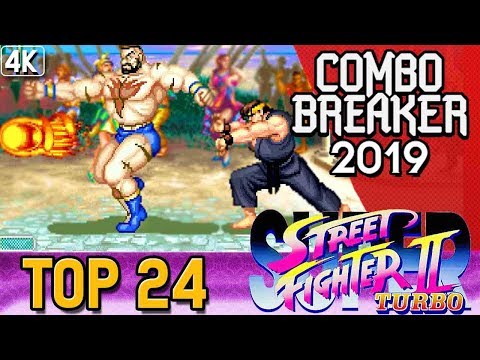 Super Street Fighter II Turbo [TOP 24] Combo Breaker 2019 [4k/60fps]