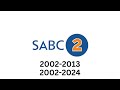 SABC 2 Historical Logos