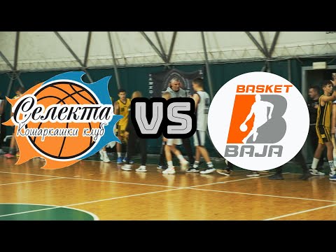 KK Selekta -  KK Baja / Viba liga U 15 / 26.11.2022 / Novi Sad