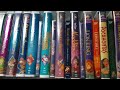 My Walt Disney Feature Animation VHS DVD Blu Ray Collection