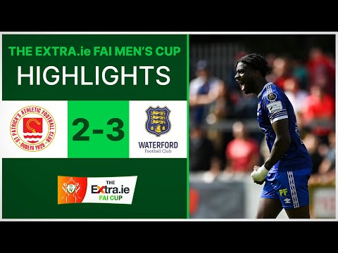 2022 Extra.ie FAI Men's Cup First Round: St Patrick's Athletic 2-3 Waterford