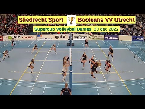 supercup 2022 Dames Sliedrecht Sport -VV Utrecht (23dec2022) samenvatting op de bigpoints