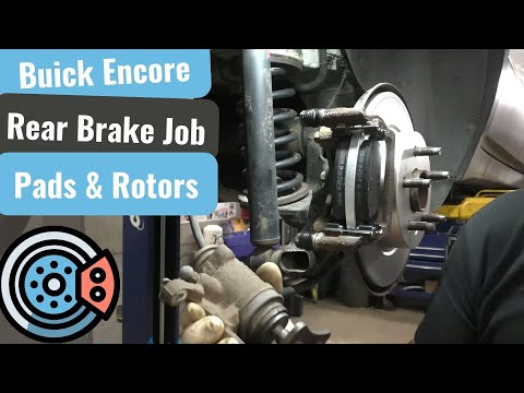 Buick Encore: Rear Brake Job - Pads & Rotors