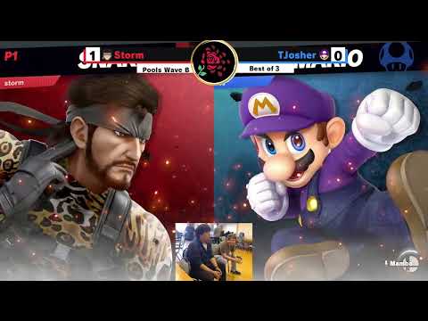 RCR 2 Pools - Storm (Snake) vs TJosher (Mario) - SSBU Ultimate