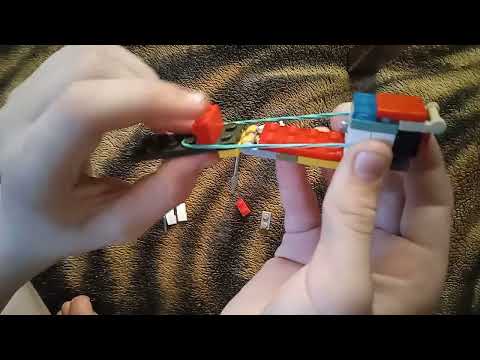 простой веб шутер человека паука из лего