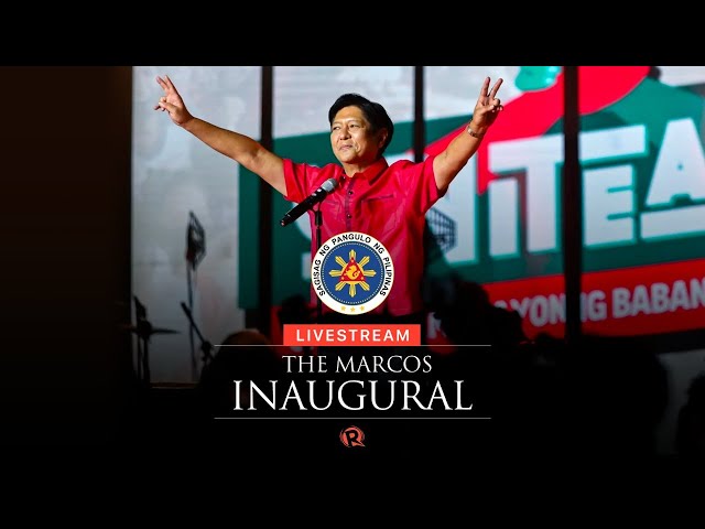 LIVESTREAM: Inauguration of President Ferdinand Marcos Jr.