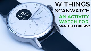 NEW Withings ScanWatch Review in 4K Detail - White Dial 42 MM - UK Version