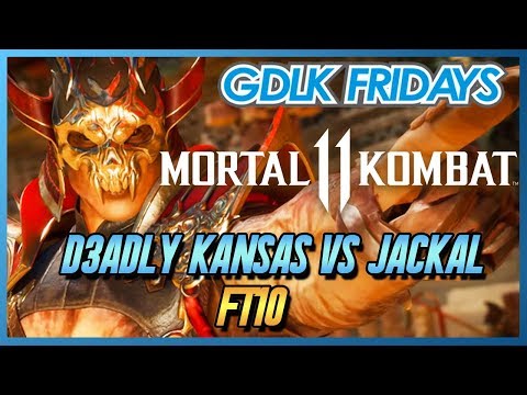 MK11 - FT10 D3adly Kansas vs. Jackal - w/ Commentary @ GDLK Friday August 30, 2019 [1080p/60fps]