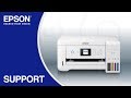 Epson EcoTank ET-2760 | Wireless Setup Using the Control Panel