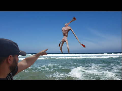 NOVO Cabeça de Sirene Aparece em Praia do Rio de Janeiro - Siren Head Short Film