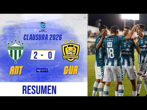 EL CAMPEÓN GANA CONFIANZA | Antigua GFC 2-0 Guastatoya | Resumen Completo