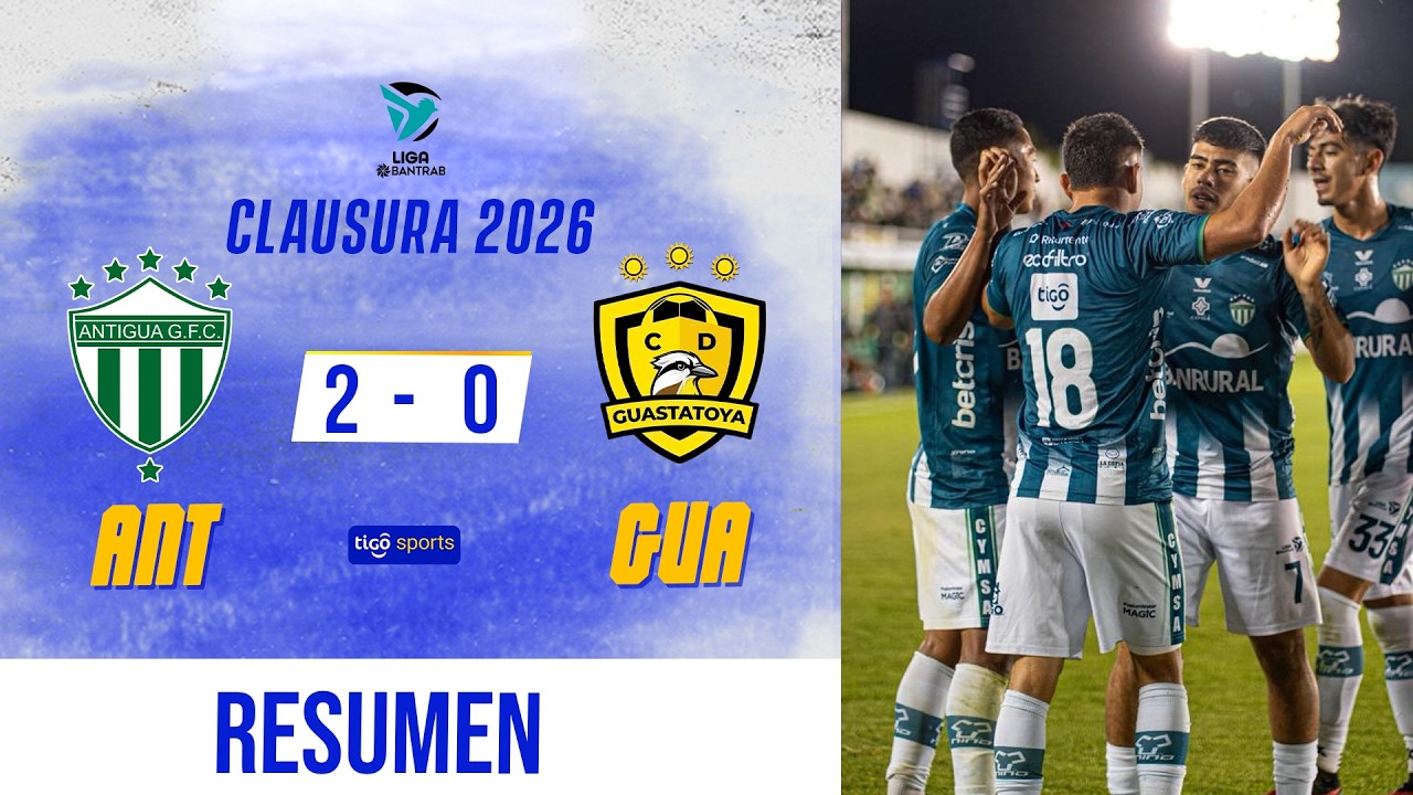 Antigua G vs Deportivo Guastatoya Highlights