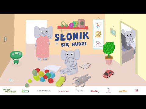 SŁONIK W DOMU - cz. 1. Słonik się nudzi - słuchowisko | Teatr MŁYN
